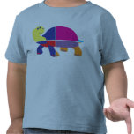 Pop art for babies and toddlers: turtle t-shirt