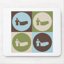 Pop Art Funeral Mouse Mats