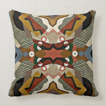 Pop Art Geometrics art pillow by Whimzwhirled pillows