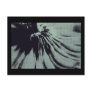 Pop Art Gerberra Flower, green black, template Postcards