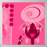 Pop Art Girl Print