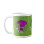 Pop Art Interrobang (Green) mugs