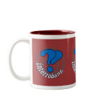 Pop Art Interrobang (Red) mugs
