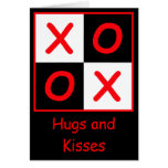 Pop Art Kisses and Hugs Cards