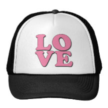 POP ART LOVE MESH HATS