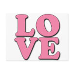 POP ART LOVE POST CARDS