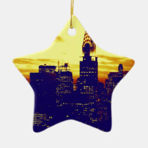 Pop Art New York Christmas Ornament