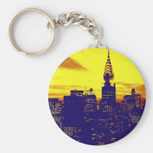Pop Art New York Keychains