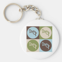 Pop Art Optics Key Chains