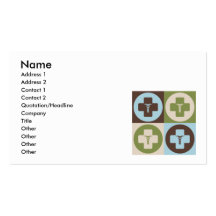 Pop Art Rheumatology Business Card Templates
