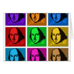 Pop Art Shakespeare Greeting Cards
