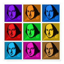 Pop Art Shakespeare posters