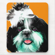 Pop ART Shih Tzu Mouse Mats