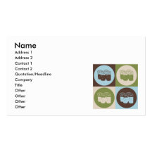 Pop Art Soil Science Business Card Template