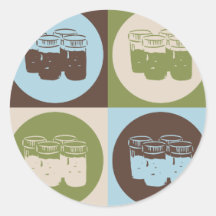 Pop Art Soil Science Sticker