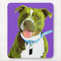 Pop ART Staffordshire Bull Terrier Mouse Mats