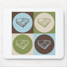 Pop Art Teaching the Visually Impaired Mouse Pads