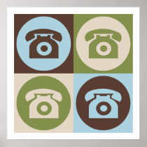 Pop Art Telephones Print