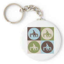 Pop Art Therapy Keychain