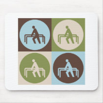 Pop Art Therapy Mouse Pads