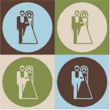 Pop Art Weddings Photo Cutout