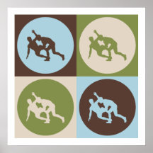 Pop Art Wrestling Posters