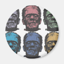 Pop Frankie Refrigerator Magnets