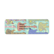 POP GUITARS RETURN ADDRESS LABELS