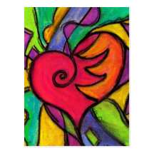 Pop Heart!  TBA Post Card