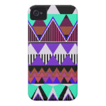 Pop Neon Tribal 3 iPhone 4/4S Case-Mate Case iPhone 4 Case-Mate Case