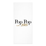 Pop Pop Est. 2009 Rack Card Template