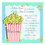 Popcorn Baby Shower Invitation