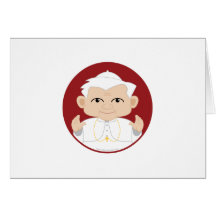 Pope Benedict XVI Greeting Card