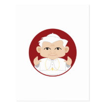 Pope Benedict XVI Postcard