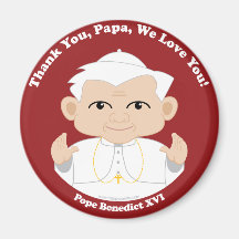 Pope Benedict XVI Refrigerator Magnets