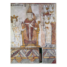 Pope Clement IV Investing Charles of Anjou Postcard