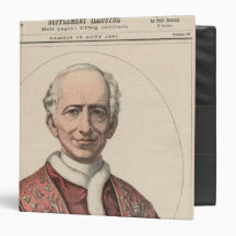 Pope Leo XIII Binder