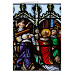 Pope Saint Gregory the Great  Giving Mass Greeting Cards