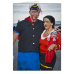 Popeye and Olive Oil Zombies Greeting Cards