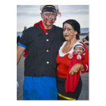 Popeye and Olive Oil Zombies Post Card