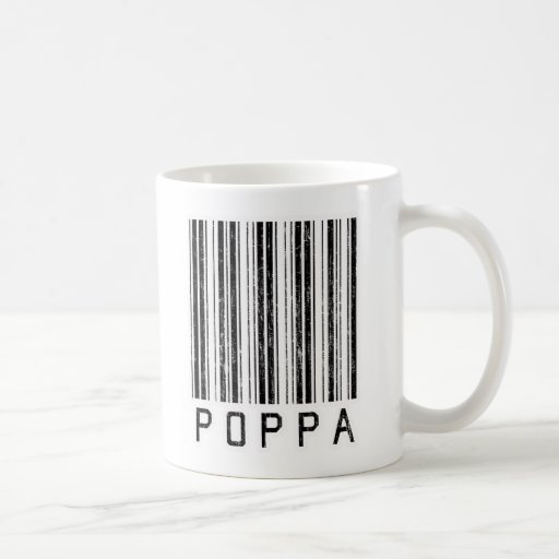 Poppa Barcode Mug