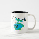 Poppa's Fishing Buddy Coffee Mugs