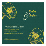 Poppies - Art  Save the date cards Custom Announcements