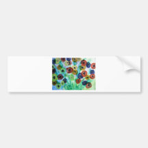 Poppies Bumper Stickers