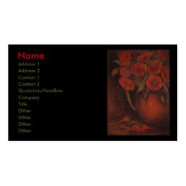 poppies business cards