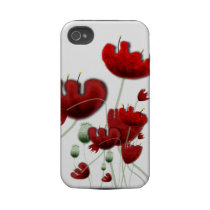 Poppies Case Iphone 4 Tough Case