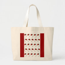 Poppies collection canvas bags
