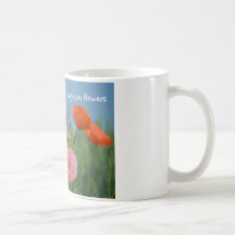 Poppies, Earth laughs in flowers Coffee Mugs