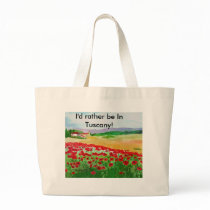 Poppies In Tuscany Bag