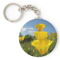POPPIES POPPY Flowers KEY CHAINS KEYCHAIN Gifts